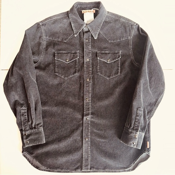 ACNE STUDIOS Black Karty Shirt - Picture 2 of 5